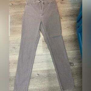 Fashion Nova Gray Skinny Jeans